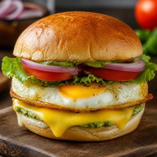 Egg (Anda) Burger