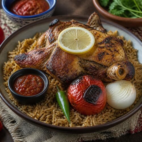Chicken Madhbi for One