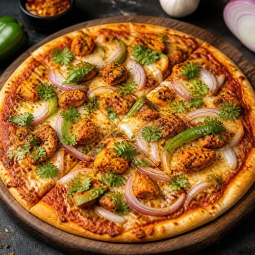 Chicken Tikka Pizza