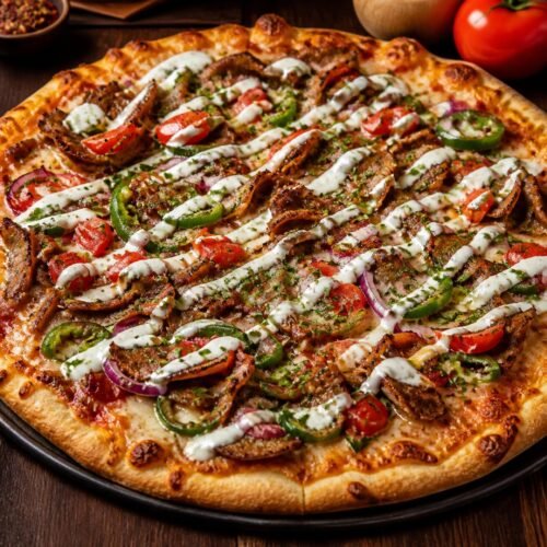 Donner Kebab Pizza