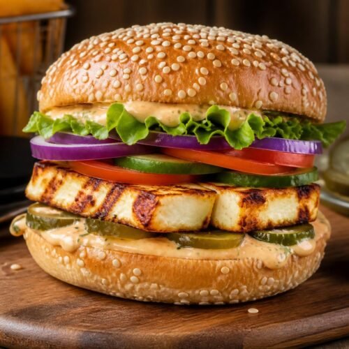 Halloumi Burger