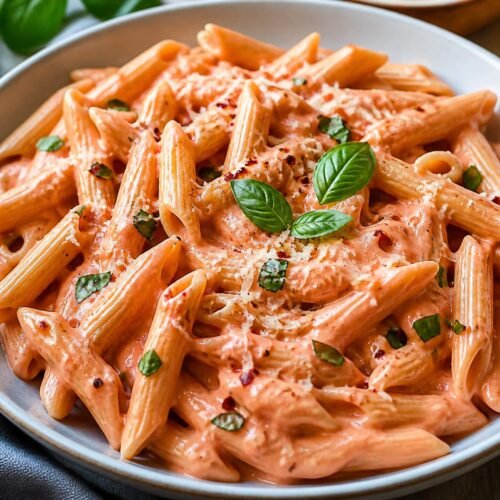 Penne Arrabbiata Pink Sauce