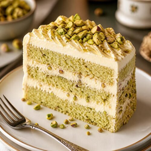 Pistachio Milk Cake