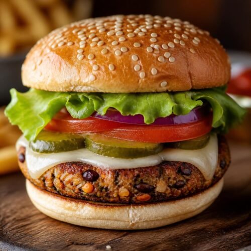 Veggie Bean Burger